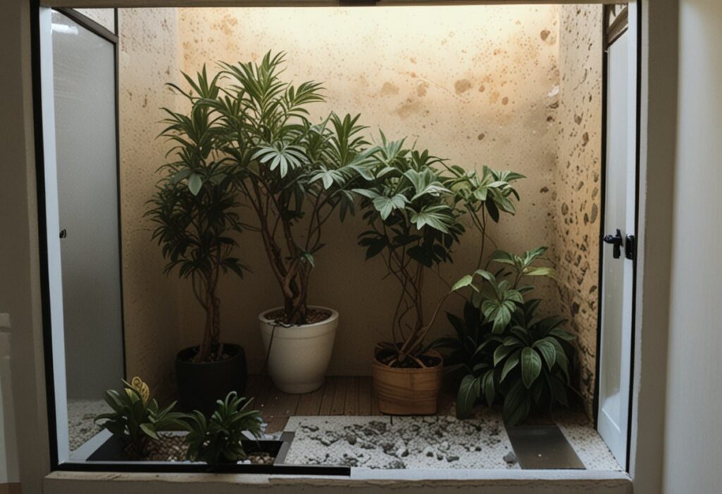 jardim interno pequeno